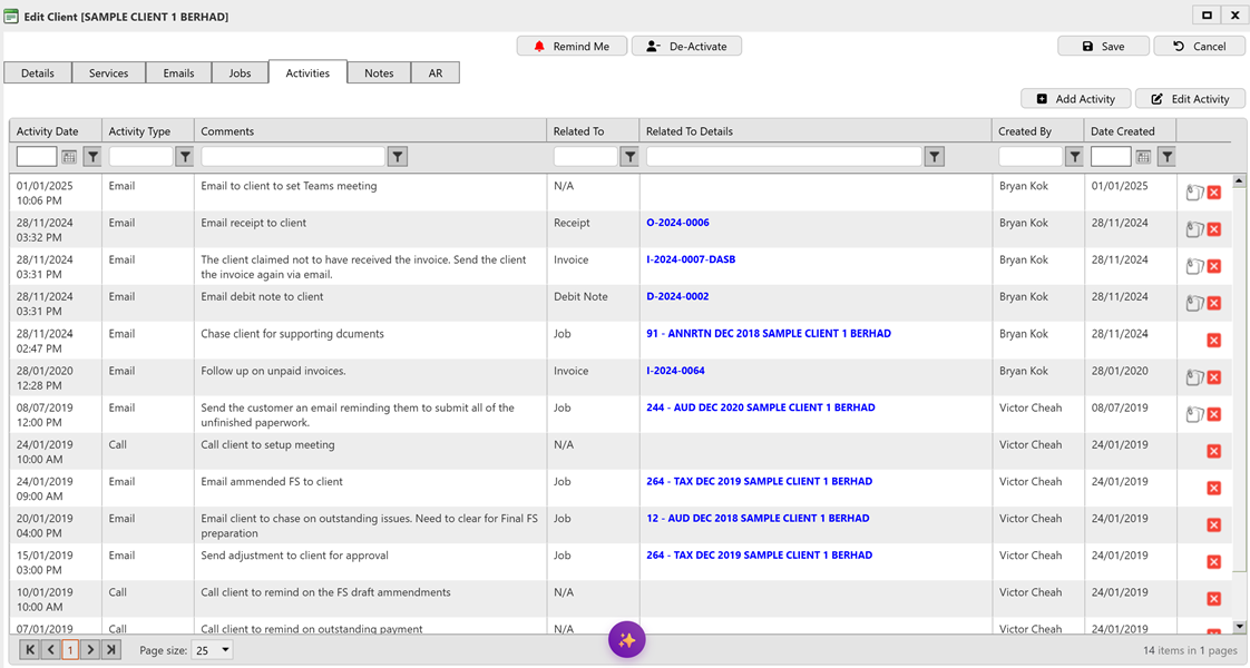 CRM Screenshot 3